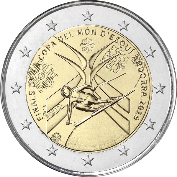 Андорра 2 Евро (2019) КМ#