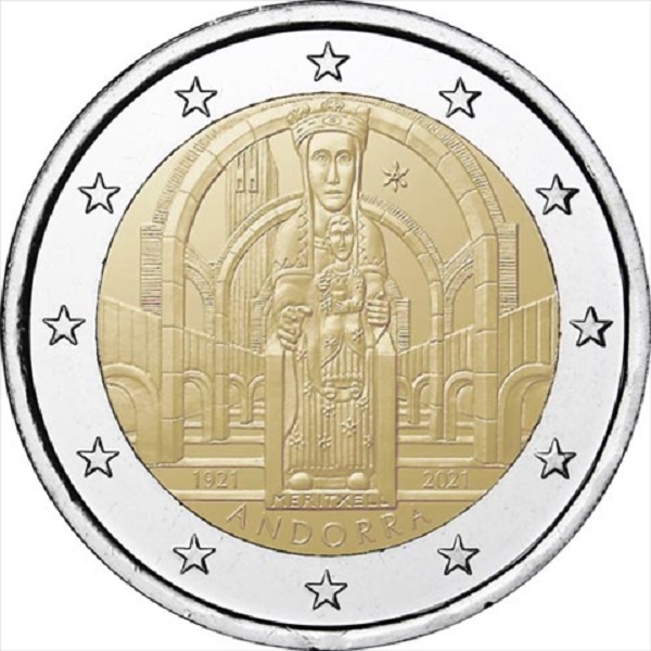 Андорра 2 Евро (2021) KM#