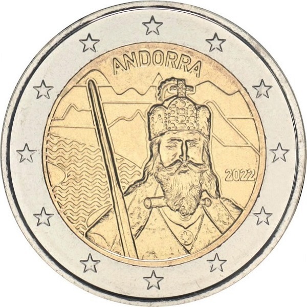 Андорра 2 Евро (2022) KM#