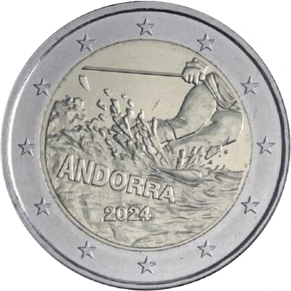 Андорра 2 Евро (2024) KM#
