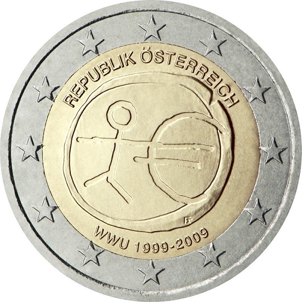 Austria 2 Euro (2009) KM# 3175