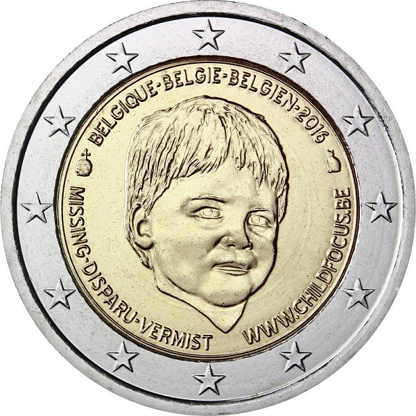 Бельгия 2 Евро (2016) KM#