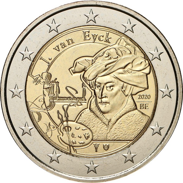 Бельгия 2 Евро (2020) KM#