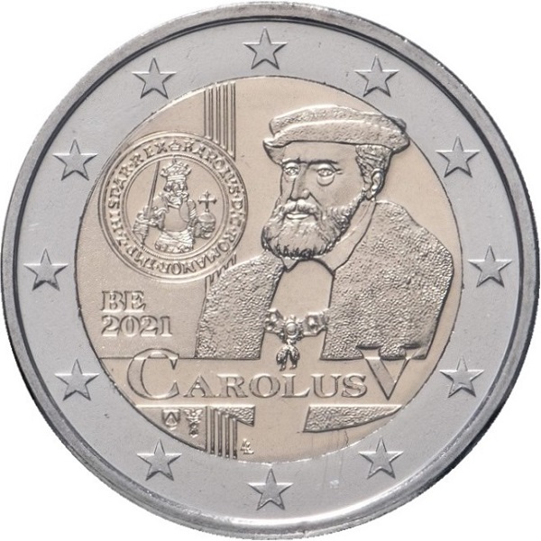 Бельгия 2 Евро (2021) KM#