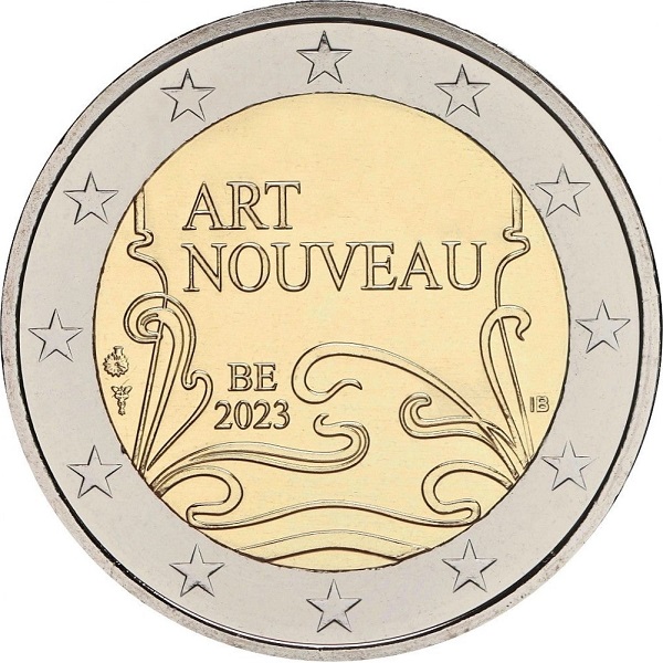 Бельгия 2 Евро (2023) KM#