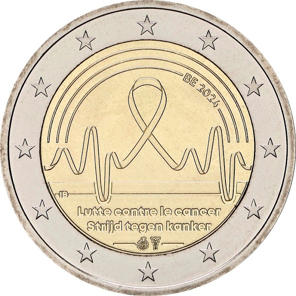 Бельгия 2 Евро (2024) KM#