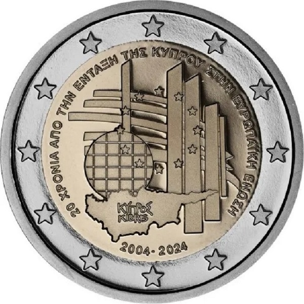 Кипр 2 Евро (2024) KM#