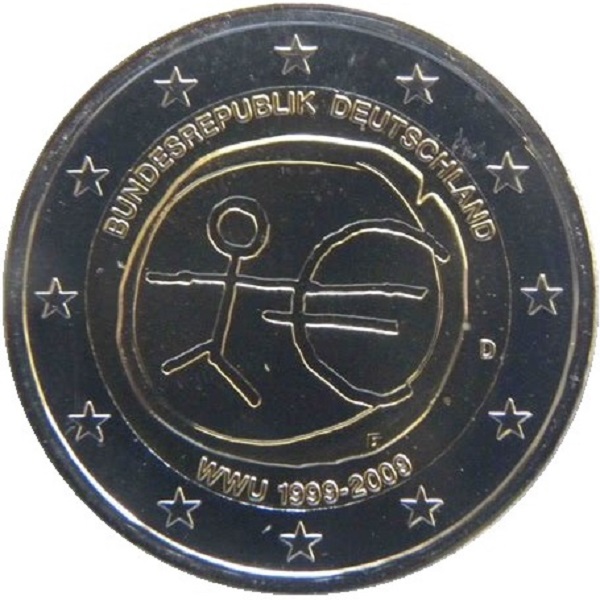 Germany 2 Euro (2009) "D" KM# 276