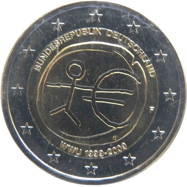 Germany 2 Euro (2009) "F" KM# 276
