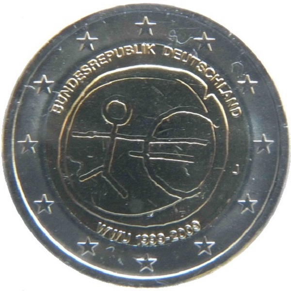 Germany 2 Euro (2009) "J" KM# 276
