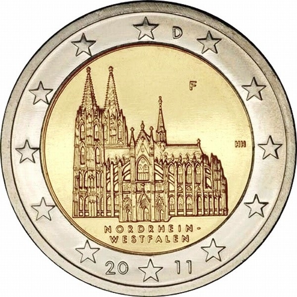 Germany 2 Euro (2011) "F" KM# 293