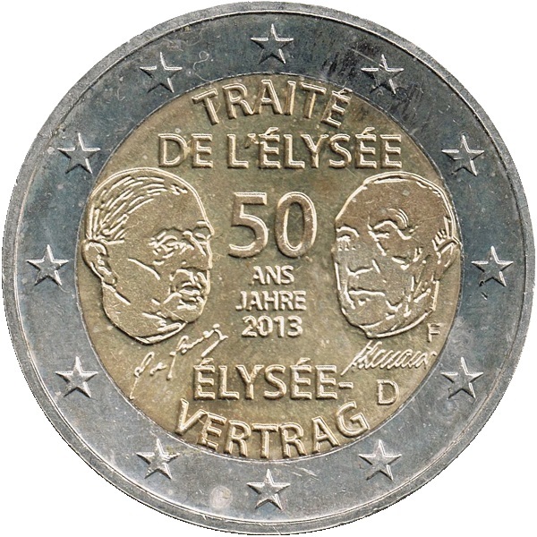 Германия 2 Евро (2013) "F" KM# 314