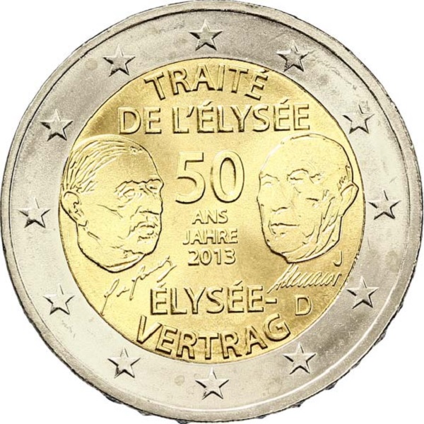 Germany 2 Euro (2013) "J" KM# 314