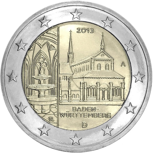 Germany 2 Euro (2013) "A" KM# 315