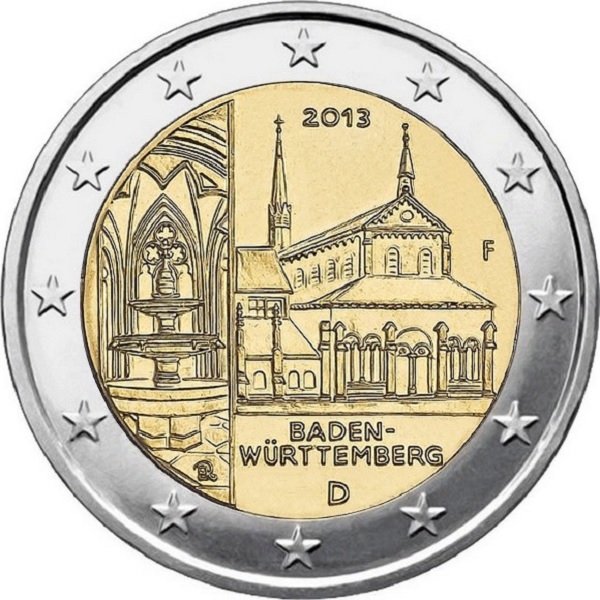 Germany 2 Euro (2013) "F" KM# 315