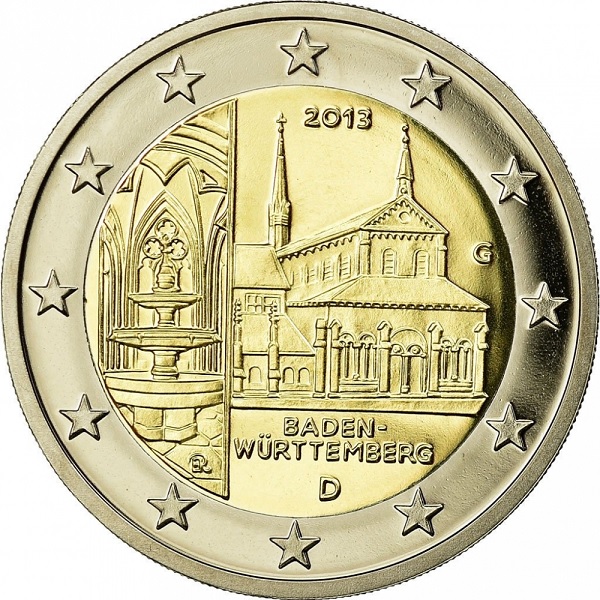 Germany 2 Euro (2013) "G" KM# 315