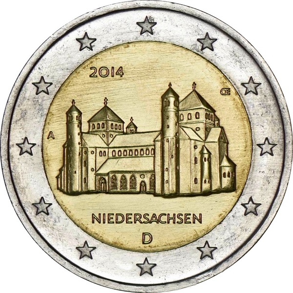 Germany 2 Euro (2014) "A" KM#