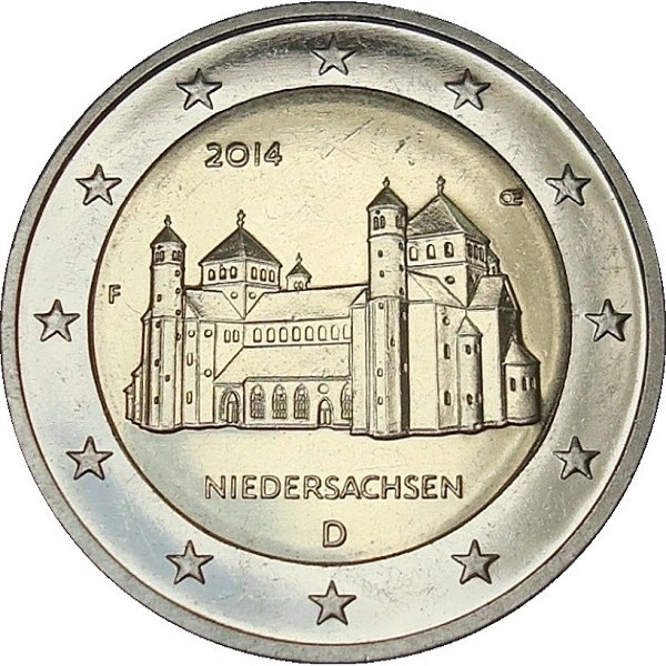 Germany 2 Euro (2014) "F" KM#