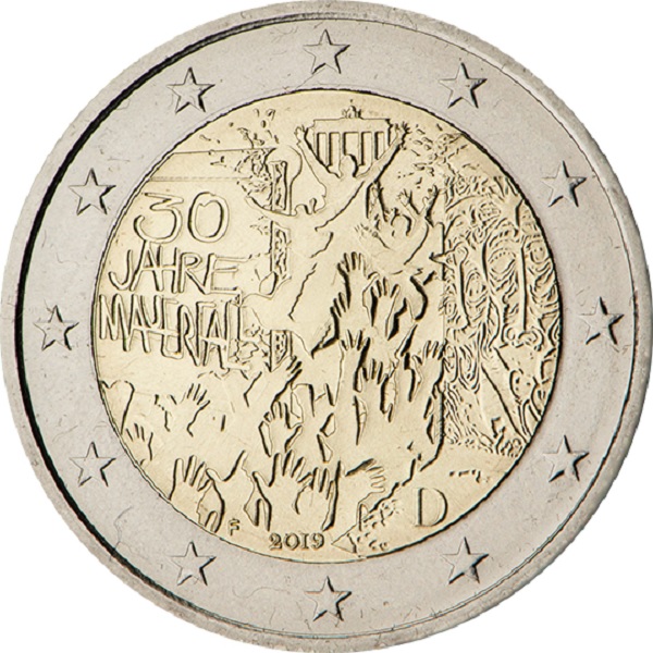 Germany 2 Euro (2019) "F" KM#