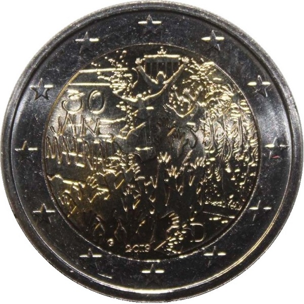 Germany 2 Euro (2019) "G" KM#