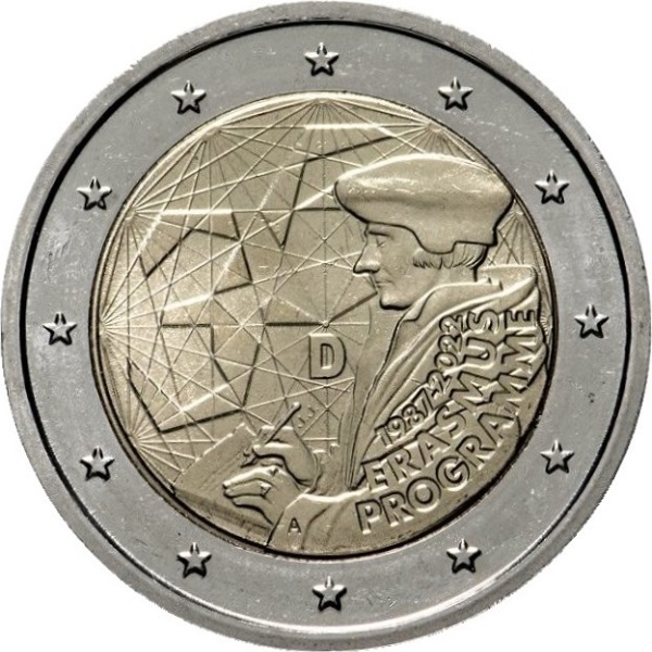 Германия 2 Евро (2022) "A" KM#