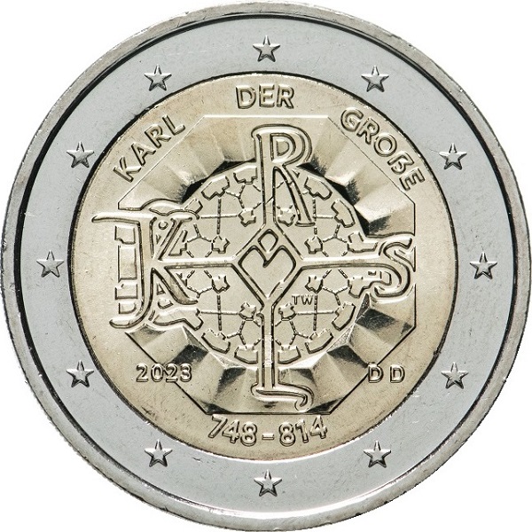 Германия 2 Евро (2023) "D" KM#