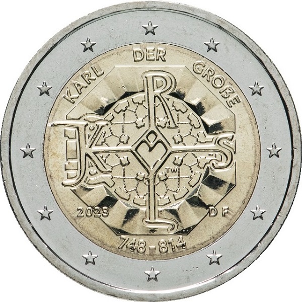 Germany 2 Euro (2023) "F" KM#