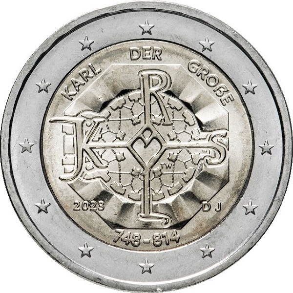 Germany 2 Euro (2023) "J" KM#