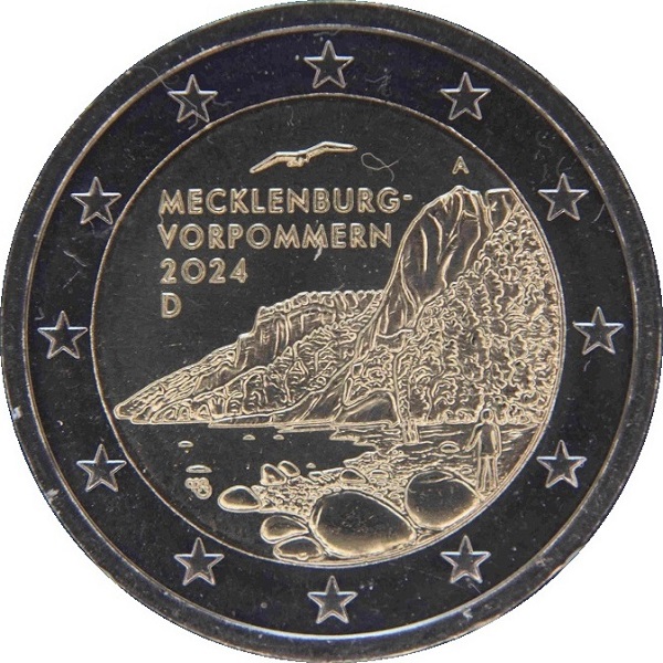 Германия 2 Евро (2024) "A" KM#