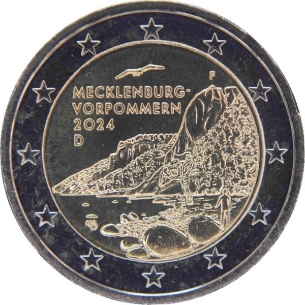 Германия 2 Евро (2024) "F" KM#