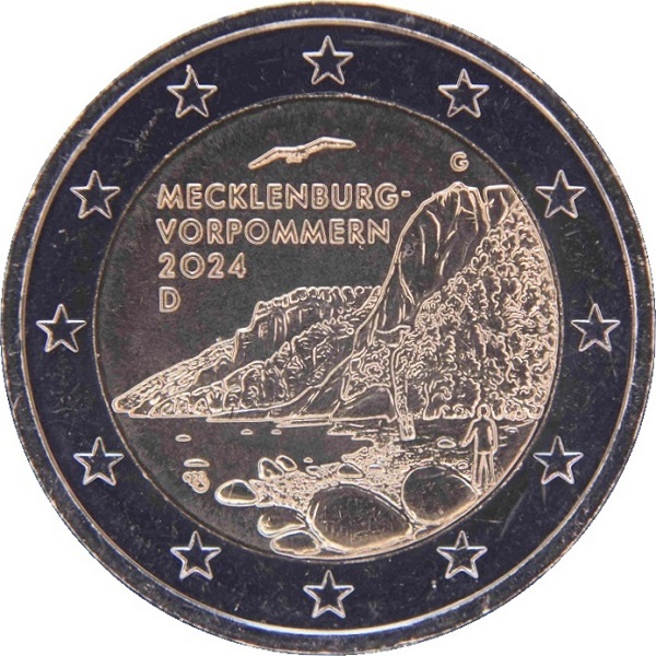 Германия 2 Евро (2024) "G" KM#