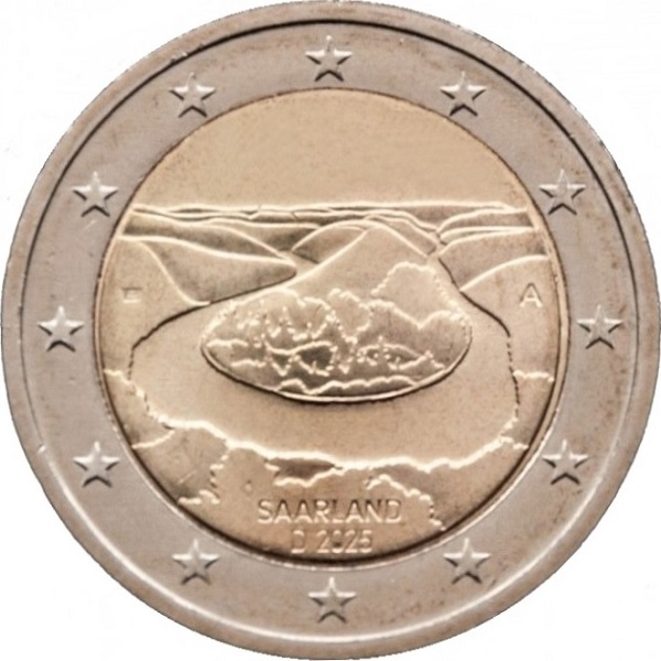 Germany 2 Euro (2025) "A" KM#