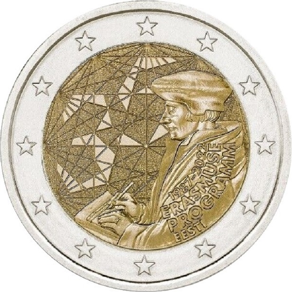 Эстония 2 Евро (2022) KM#