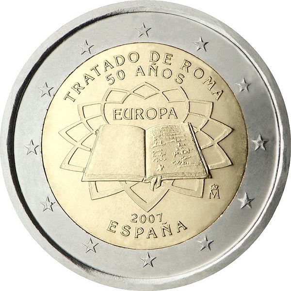 Испания 2 Евро (2007) KM# 1130