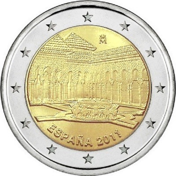 Испания 2 Евро (2011) KM# 1184