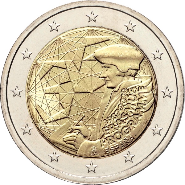 Испания 2 Евро (2022) KM#