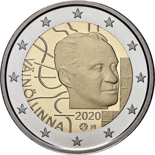 Финляндия 2 Евро (2020) KM#
