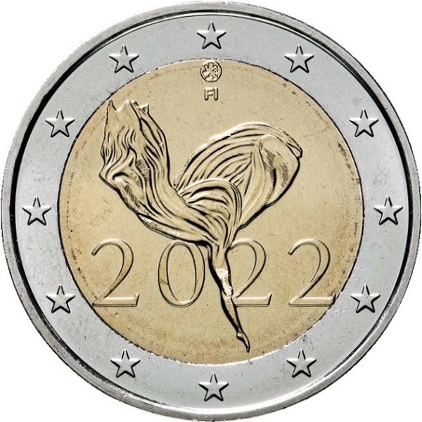 Финляндия 2 Евро (2022) KM#