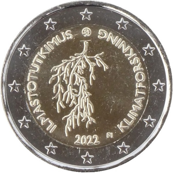 Финляндия 2 Евро (2022) KM#