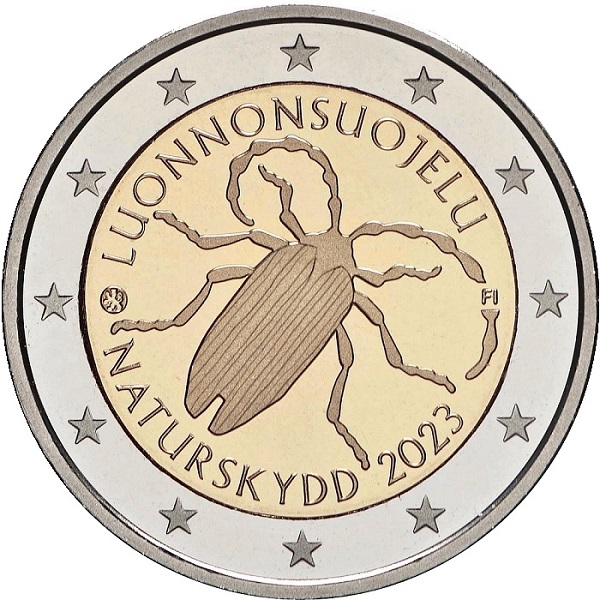 Финляндия 2 Евро (2023) KM#