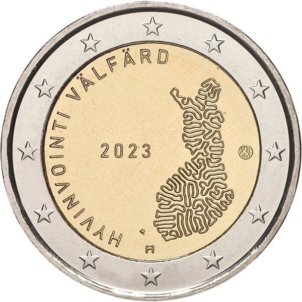 Финляндия 2 Евро (2023) KM#