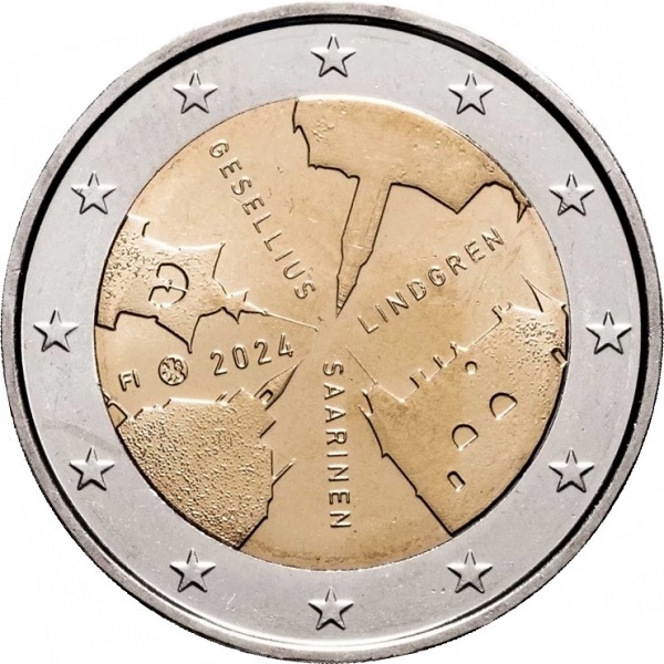 Финляндия 2 Евро (2024) KM#