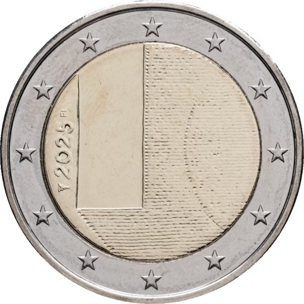 Финляндия 2 Евро (2025) KM#
