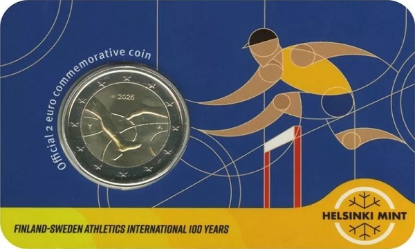 Финляндия 2 Евро (2025) "A" KM#