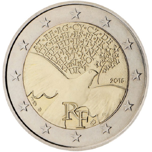 France 2 Euro (2015) KM#