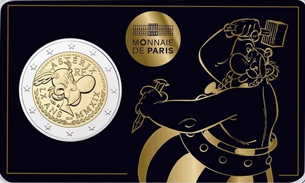 Франция 2 Евро (2019) "B" KM#