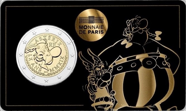 Франция 2 Евро (2019) "C" KM#