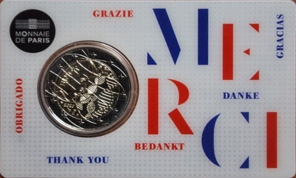 France 2 Euro (2020) "B" KM#