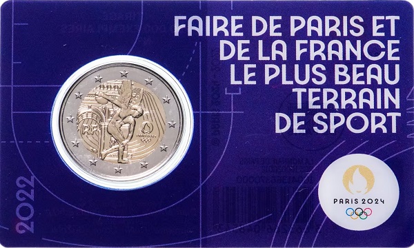 France 2 Euro (2022) "B" KM#