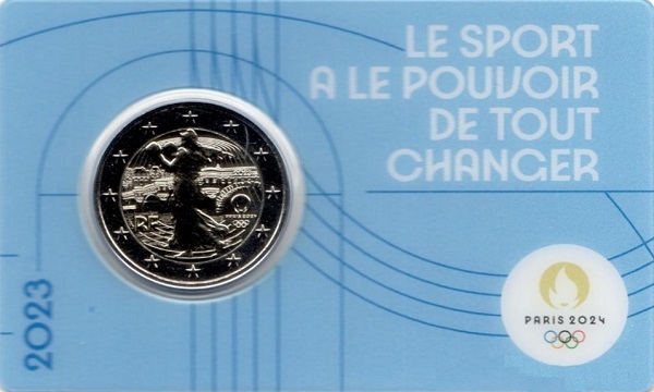 Франция 2 Евро (2023) "A" KM#